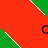 A 4x4 contact sheet of animated frames showing a Christmas-themed icon with red and green diagonal stripes, repeated "Christ" text fragments, and partial lettering across the grid.