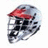 Pixelated image of a hockey goalie mask on white background with red text on red reading 'goalies have more fun!!!'