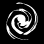 A black-and-white animated sequence showing a swirling white motion graphic that resolves into the word 'enter' in stylized lowercase letters.