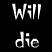 Black-and-white animated icon with repeated text fragments and diagonal white shapes on black background, transitioning from partial phrases to full 'Dony!' repetitions.