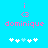 Pixelated pink text and symbols on a bright blue background with animated white and light blue plus signs.