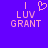 Pixelated text and heart symbol on solid purple background, with one version showing a heart and another showing a vertical line.