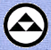 Six circular icons arranged in two of three, each containing a black-and-white geometric pattern with triangular shapes and alternating background colors