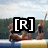 [R] and '08 text overlays on a pixelated scene of people in swimwear near water, with one person jumping.