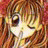 A pixelated anime-style character with long brown hair and closed eyes on the left, next to a black background with white text "Anime IM" above smaller cursive text "com" on the right.