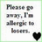 A static digital image displays text and a heart symbol on a white background with light green borders.
