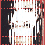 A static image of a person's face with visible pixelation and red dashed lines overlaying the composition.
