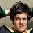 A pixelated contact sheet showing two frames of an animated buddy icon with a person's face on the left and handwritten text "adam brody" on the right against a gray background.