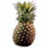 Pixelated pineapple image with green text reading 'ARE YOU A FAN OF DELICIOUS FLAVOR?' on white background, gray rectangle in bottom right corner.