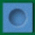 Green background with blue square, white spheres, and black-and-white 8-balls arranged in a pattern