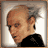 Animated sequence showing a person's head turning from left to right , followed by static text displaying 'Lemony Snicket', 'A Series of Unfortunate Events', and 'December 17' on black backgrounds