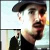 repeated small images showing a person in a dark cap and black shirt against light background, with some frames displaying hand gestures