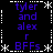 Static pixel art icon with black background, white decorative border, and purple text reading 'tyler and alex r BFFs' in four quadrants.