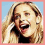 Four- with a person's face in three and text in the fourth, all within a pink border