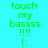 Four display identical text and emoticon on cyan, purple, pink, and light blue backgrounds with green pixelated font