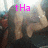 Pixelated image of a person in a light-colored shirt with pink text overlays, showing animation changes across frames.
