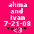 Pixelated text on bright pink background with white and black elements, including names, date, stars, and a heart symbol.