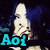 Four distinct anime-style portraits arranged in a , each with overlaid text and color accents, on a dark background