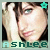 Animated contact sheet of a 50x50 pixel AIM buddy icon featuring Ashlee Simpson with hand near face, showing six frame variations in a 3x2 grid layout.