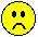 Yellow circular pixelated face with multiple expressions including sad, winking smile, wide grin, neutral mouth, tongue-out smile, shocked open mouth, crossed eyes smile, and gasping mouth.