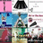 A static pixelated image showing a grid of six distinct buddy icons with varied colors and subjects including a pink shape, black silhouette, blue figure, green figure, red figure, and abstract patterns.