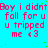 A static image with cyan background and repeated red text reading "Boy i didnt fall for u u tripped me <3" in a pattern