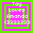 Four identical pixelated images arranged in a , each showing text within nested square borders