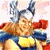 Animated icon shows a character with blonde hair, horned helmet, and blue-yellow outfit against white background; right side displays green text on dark green background.