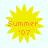 Four identical yellow sunburst icons with orange text 'Summer '07' on a light blue background, arranged in a