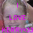 Pixelated image with pink text overlay reading 'I LOVE KERRY93' on a blurred background.