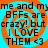 Four identical display text over a cyan and orange spiral background with pixelated distortion