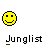 Yellow pixelated smiley faces with varying expressions and text labels beneath them on a gray background.