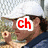 A person wearing a white cap and dark jacket with text overlays changing across six from 'ch' to 'CHASE UTLE'