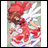 A 48x48 pixel animated buddy icon featuring a character with red hair and white wings in motion, paired with "Anime IM" text on a black background.