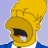 Pixelated close-up of a yellow-haired character with a blue shirt, mouth open in a yell against a light purple background.