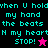 Pixelated text and star symbols on split black, purple, pink backgrounds with cyan lettering.