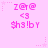 A static pink pixel art image with repeated text and star motifs on a light pink background.