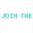 Pixelated cyan text and a black-and-white skull with crossed bones on white background.