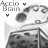 A grayscale animated icon shows a stylized head with headphones and a tent-like structure, featuring text 'Accio Brain' above the head.