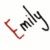 Animated sequence showing the name "Emily" with individual letters changing color across frames.