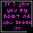 Four identical display pink text on black with white borders; two show a white heart symbol, two show a white star symbol