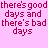 A pink background displays repeated text phrases in red, with pixelated word art forming a fish shape and multiple instances of 'but... someone's always there.'