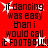 Red background with black text reading "if dancing was easy than i would call it FOOTBALL!" and white starburst effects, animated.