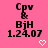 Pixelated text on pink background with white heart symbol; two identical frames show static content.