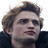 Static 48x48 pixel buddy icon showing a close-up of a person's head and shoulders with brown hair, dark clothing, and visible facial features including eyes, nose, mouth, and ear against a white background.