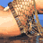 Animated sequence showing a person in a bikini top with long hair, transitioning from a side view to a front view against a blue background.