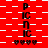 Red and white checkered background with repeated 'PICN' text stacks above four black hearts, alternating between solid red and checkerboard patterns.