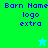 Pixelated digital icon with blue text and star symbols on green and cyan backgrounds.