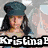 Four pixelated character portraits arranged in a with text overlays reading 'Kristina P', 'Loves', 'The', and 'Tribe' in white block letters on black bars