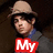 six shows a person in a beige hat and gray coat with blue shirt, with red text overlays changing